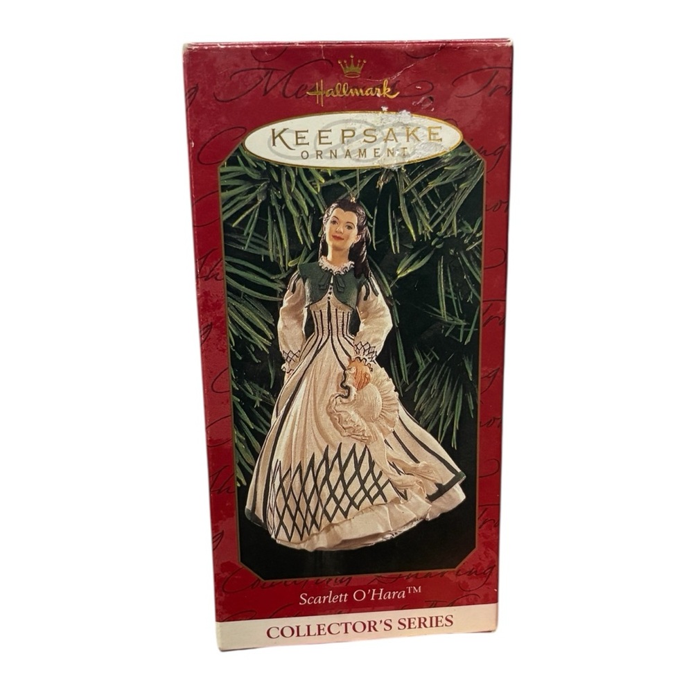 Hallmark Christmas Ornament: 1999 Scarlett O'Hara From Gone With The Wind Movie